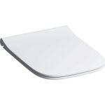 Asiento y tapa del inodoro serie Geberit Smyle Square. Con bisagras Quickrelease